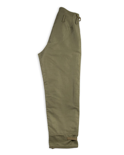 The Real McCoy's U.S.N. A-2 Deck Trousers - Olive - Standard & Strange