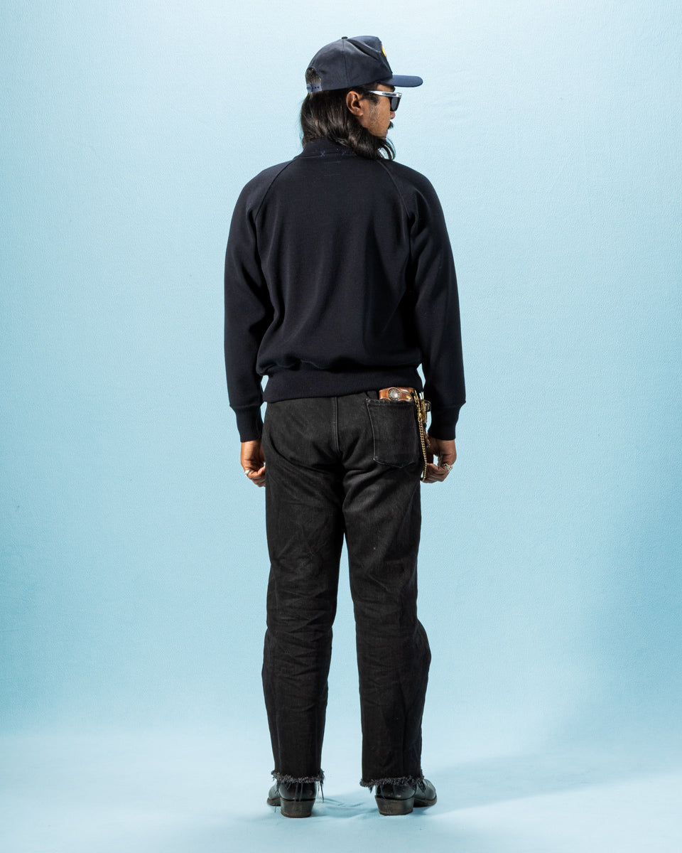 The Real McCoy's Winter Aviation Sweater - Navy - Standard & Strange