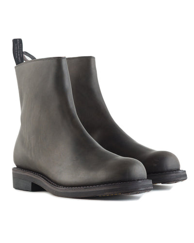 Rolling Dub Trio Casper Side Zip Boot - Gray Guidi Calf - Standard & Strange