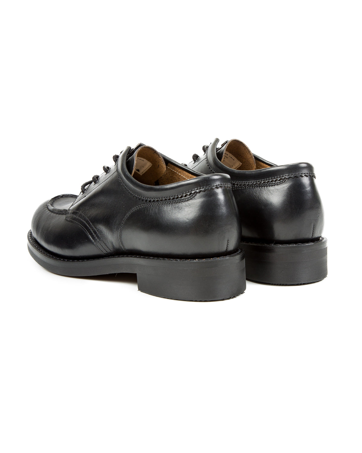 Rolling Dub Trio Coupen Low Moc - All Black Horsehide - Standard & Strange