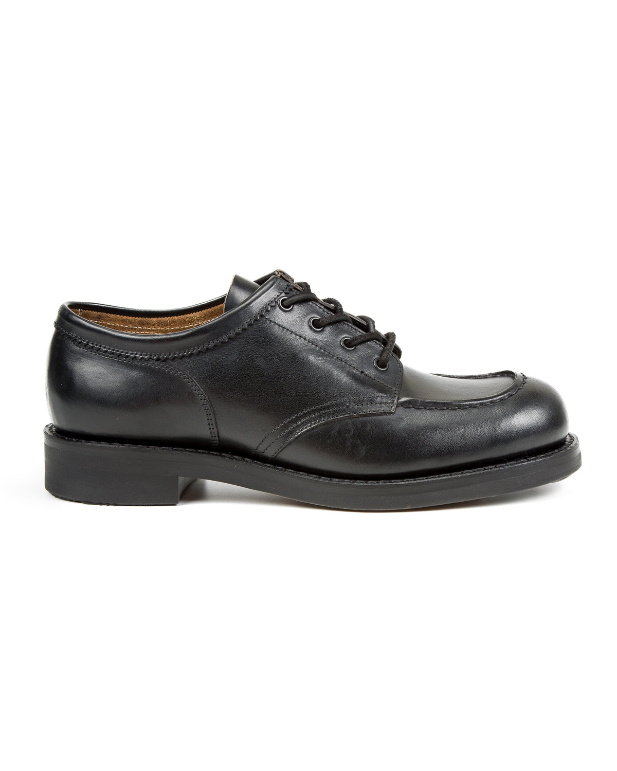 Rolling Dub Trio Coupen Low Moc - All Black Horsehide - Standard & Strange