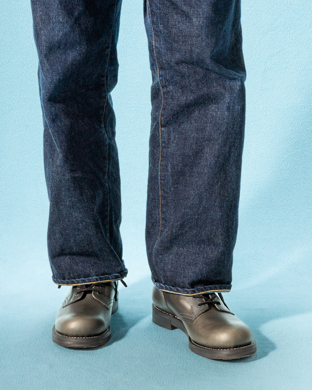 Rolling Dub Trio Coupen Mid-Cut Boots - Gray Guidi Calf - Standard & Strange