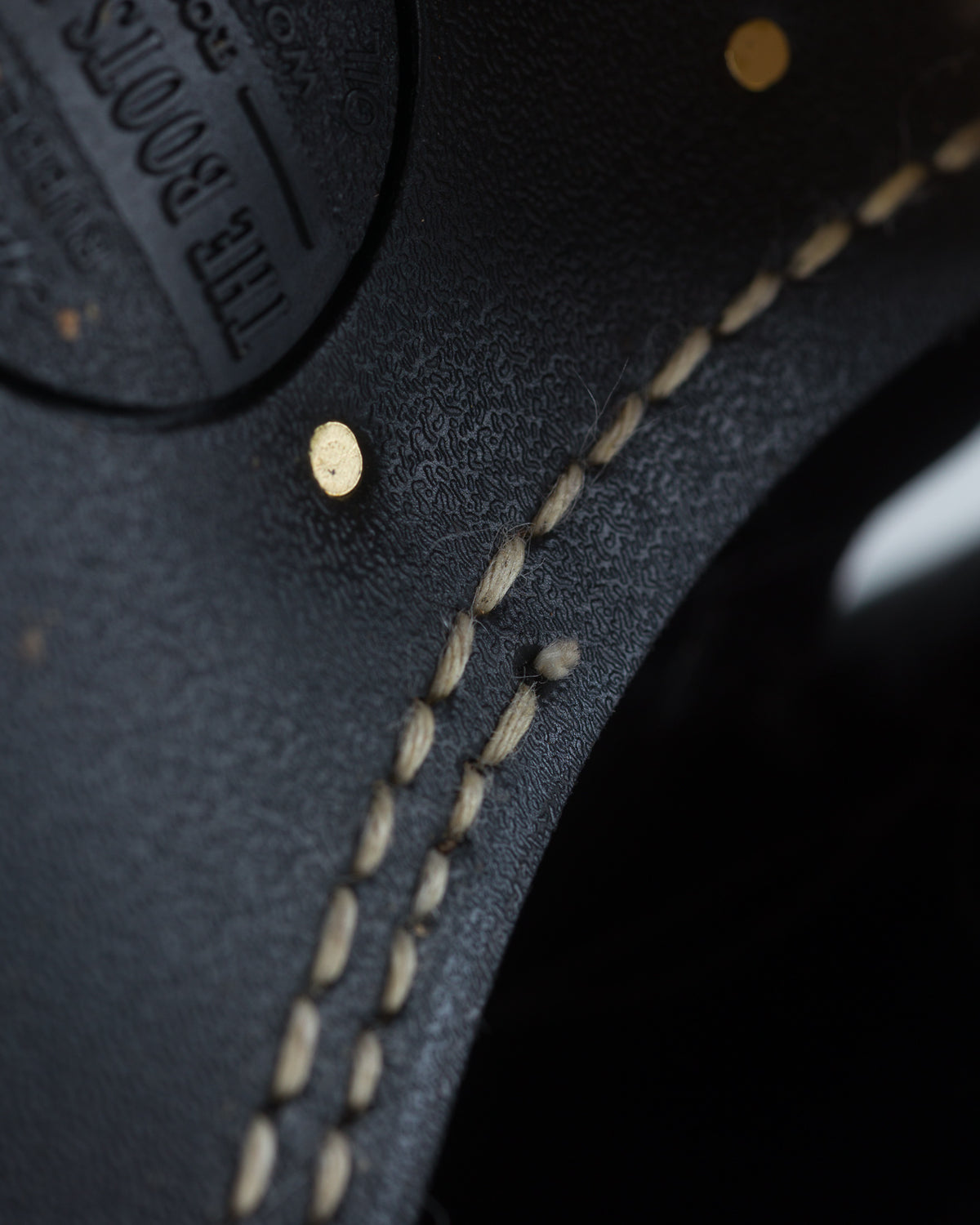 Rolling Dub Trio Loro Side Zip - Horsebutt Black Flame Embroidery - Standard & Strange
