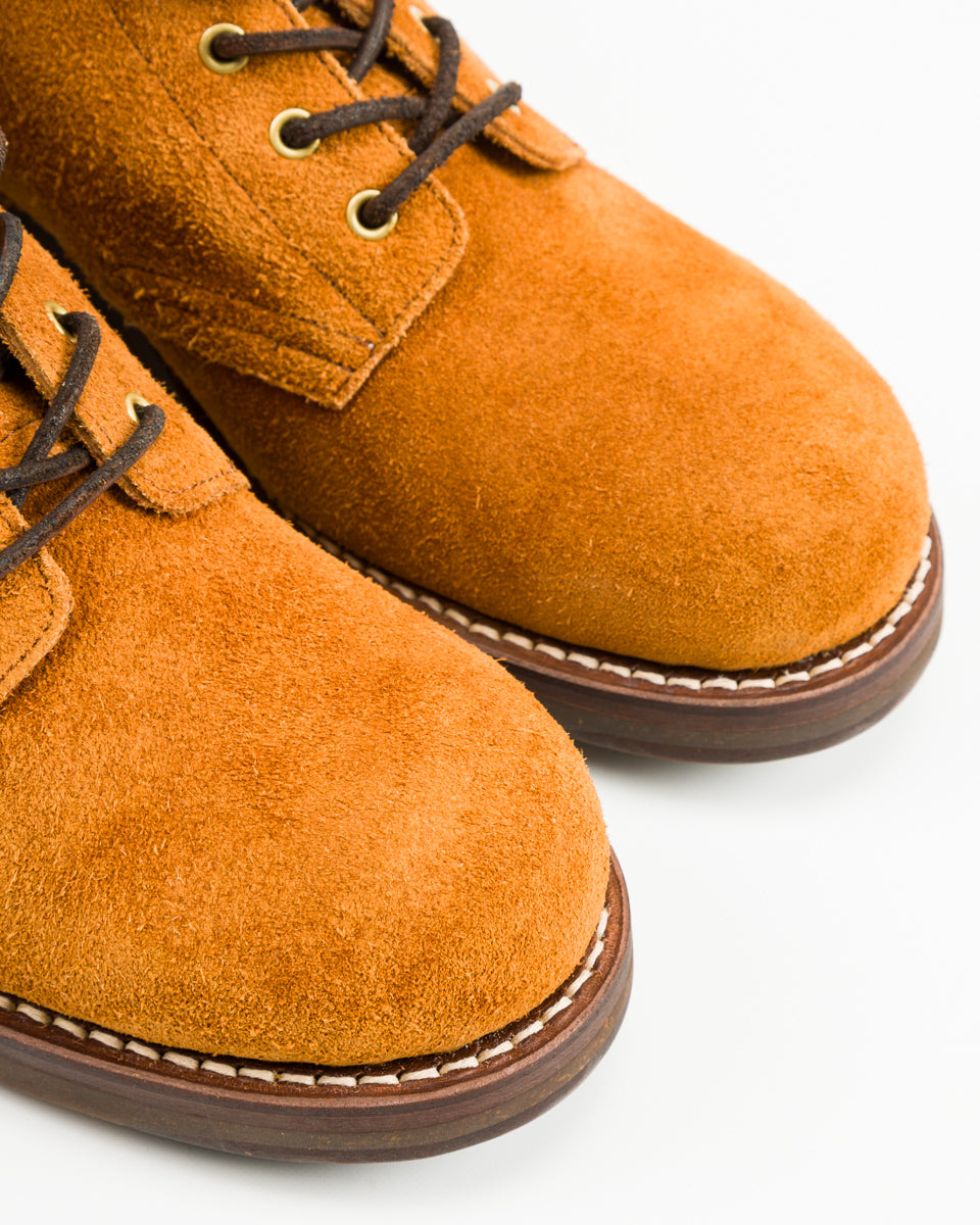 Rolling Dub Trio Coupen Mid Cut Boot - Tobacco Oiled Suede - Standard & Strange
