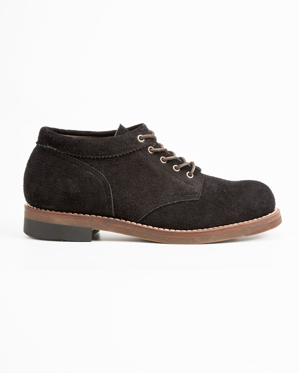 Rolling Dub Trio Coupen Mid-Cut Boot - Black Oil Suede - Standard & Strange