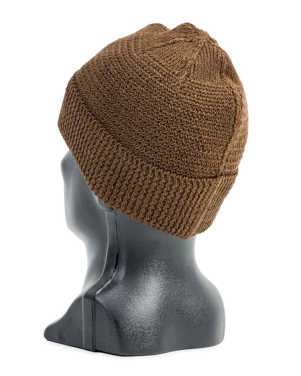 Standard & Strange Linen Watch Cap - Brown - Standard & Strange