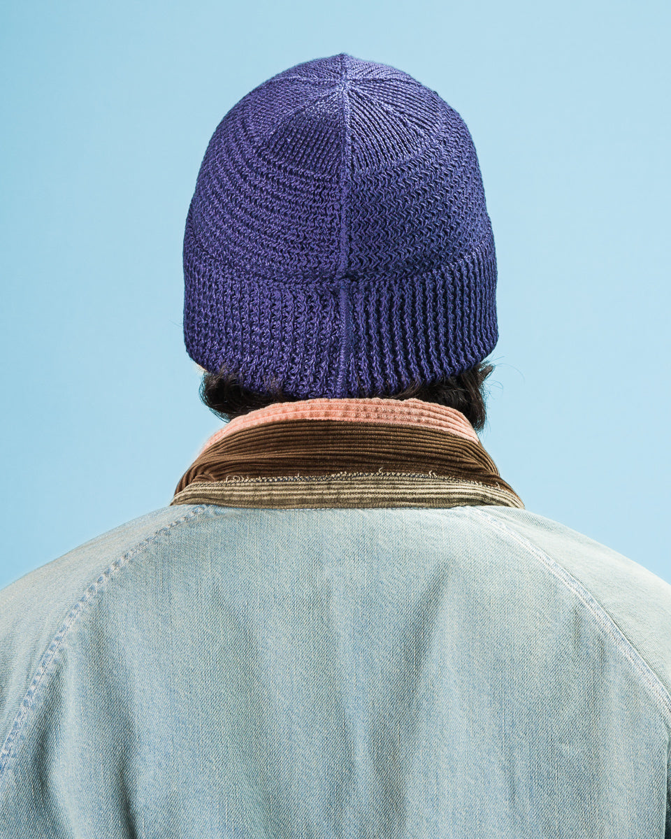 Standard & Strange Linen Watch Cap - Indigo - Standard & Strange