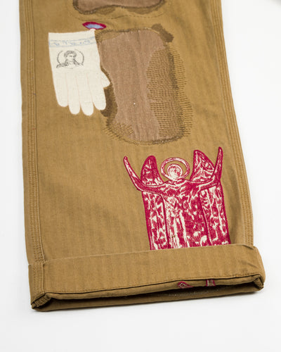 Samuel Zelig Antique Pant - Brown - Standard & Strange