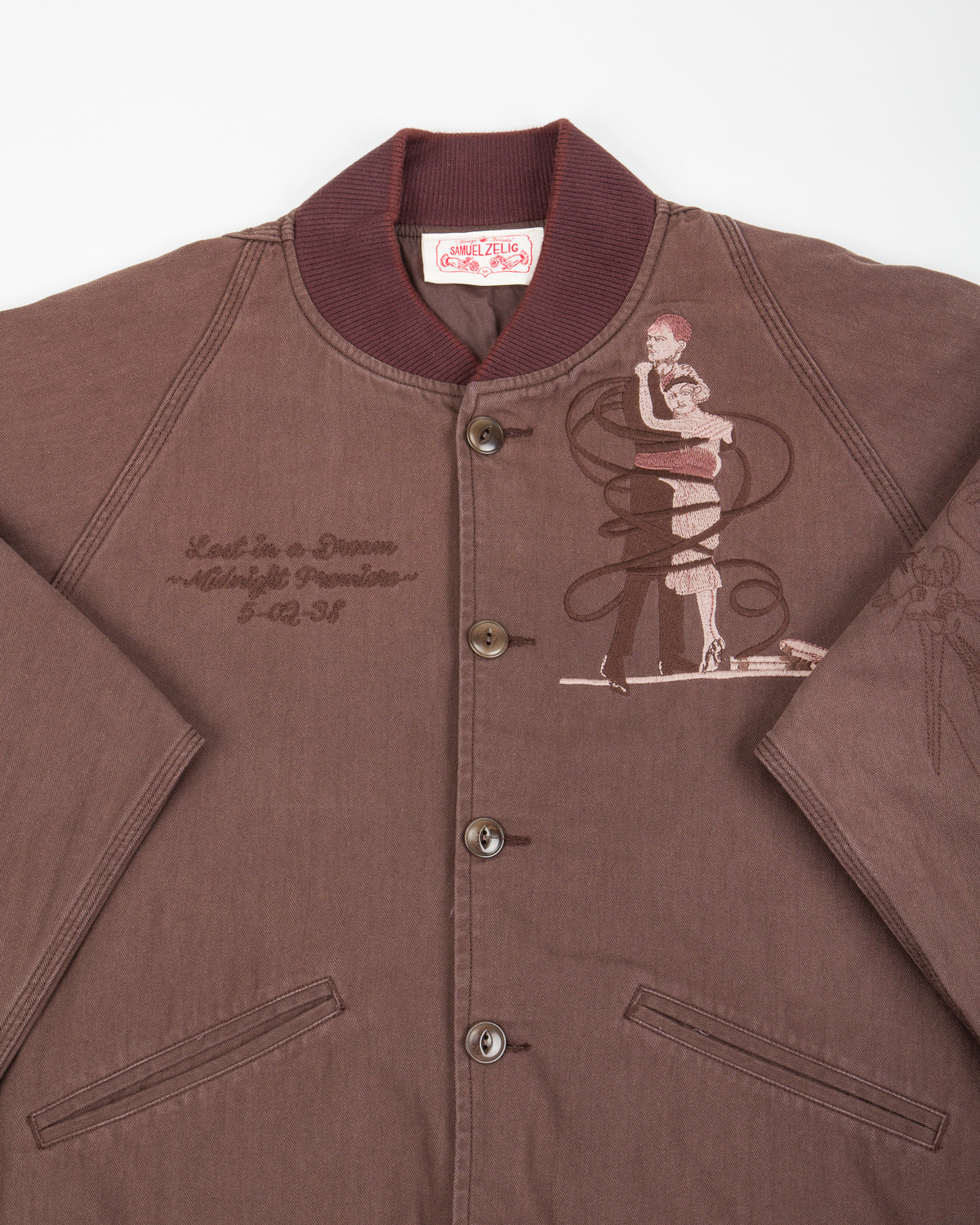 Samuel Zelig Film Jacket - Faded Brown - Standard & Strange