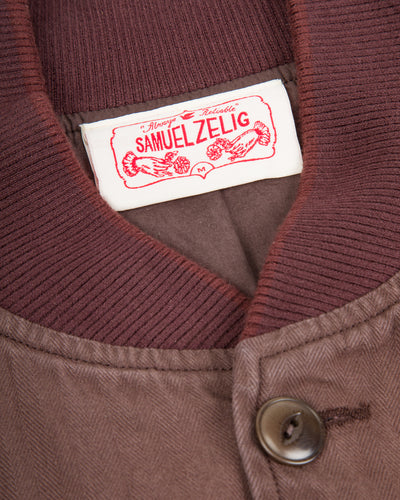 Samuel Zelig Film Jacket - Faded Brown - Standard & Strange