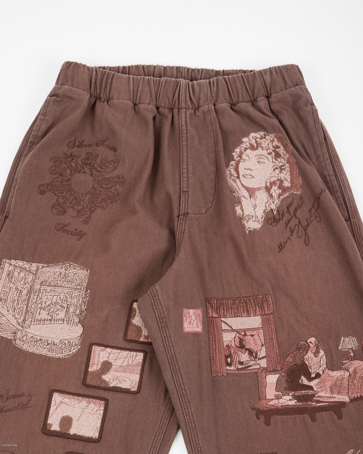 Samuel Zelig Film Pant - Faded Brown - Standard & Strange