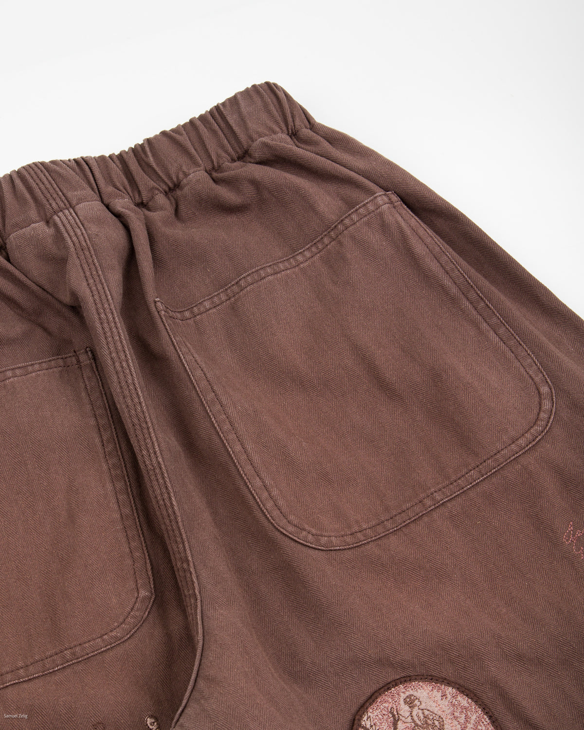 Samuel Zelig Film Pant - Faded Brown - Standard & Strange