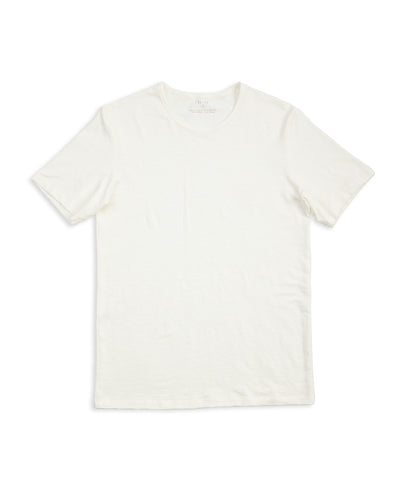 TA-CT Kern T-Shirt - Off-White Linen Jersey - Standard & Strange