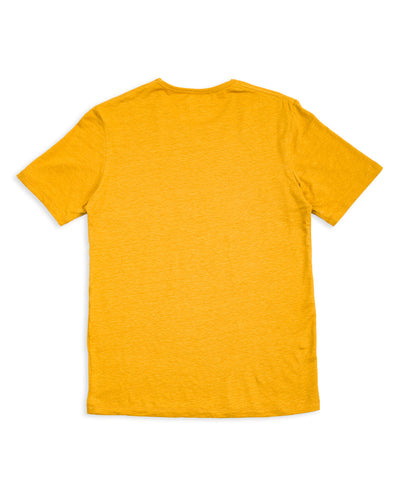 TA-CT Kern T-Shirt - Saffron Linen Jersey - Standard & Strange