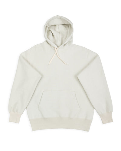 The Real McCoy's 10 oz Loopwheel Hooded Sweatshirt - Milk - Standard & Strange