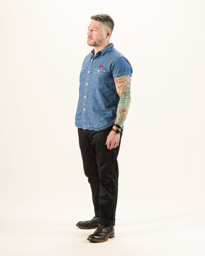 The Real McCoy's Blue Seal Chinos - Black - Standard & Strange