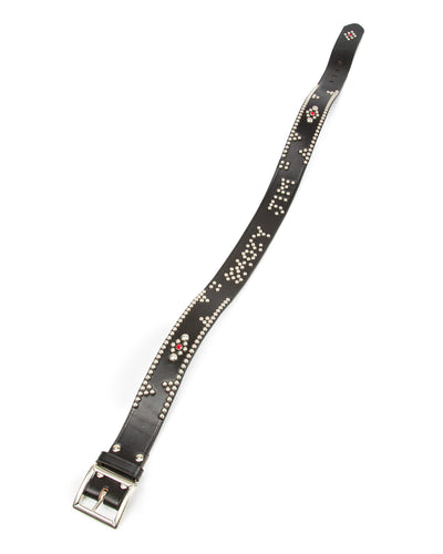 The Real McCoy's Buco Motorcycle Belt / Smoky Jim - Black - Standard & Strange
