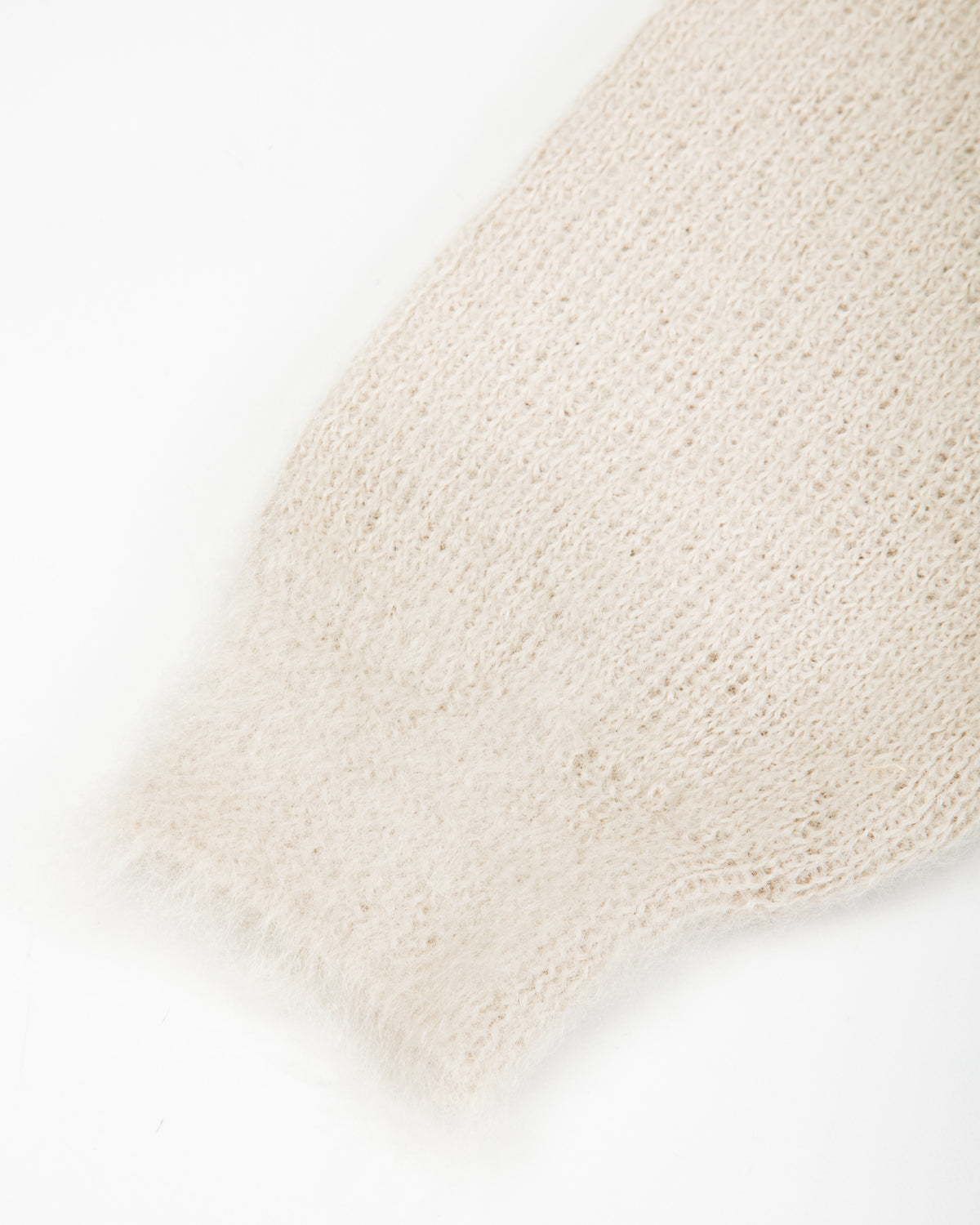 The Real McCoy's Joe McCoy Mohair Cardigan - Beige - Standard & Strange