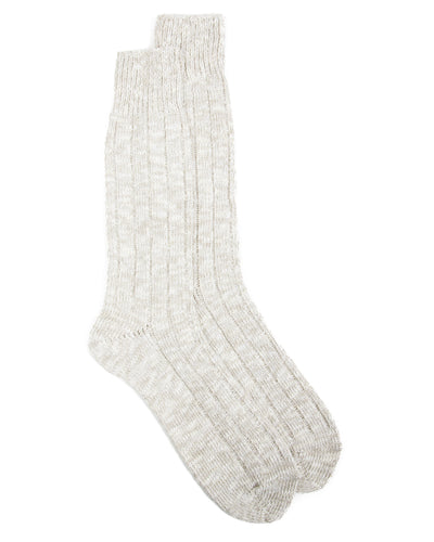 The Real McCoy's Outdoor Socks 'Camp' - Snow Gray - Standard & Strange