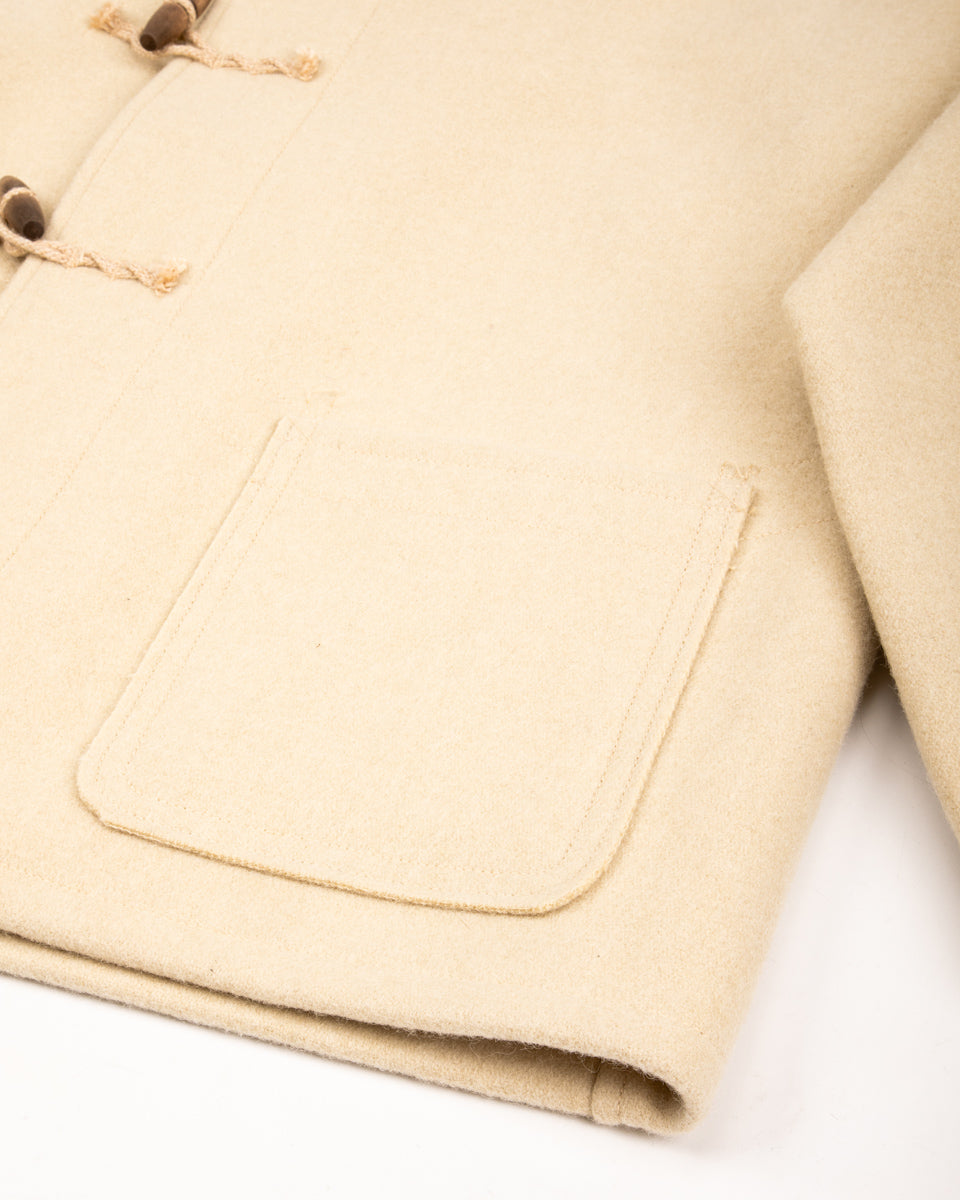 The Real McCoy's WWII British Fearnought Duffle Coat, ARP - Ecru - Standard & Strange