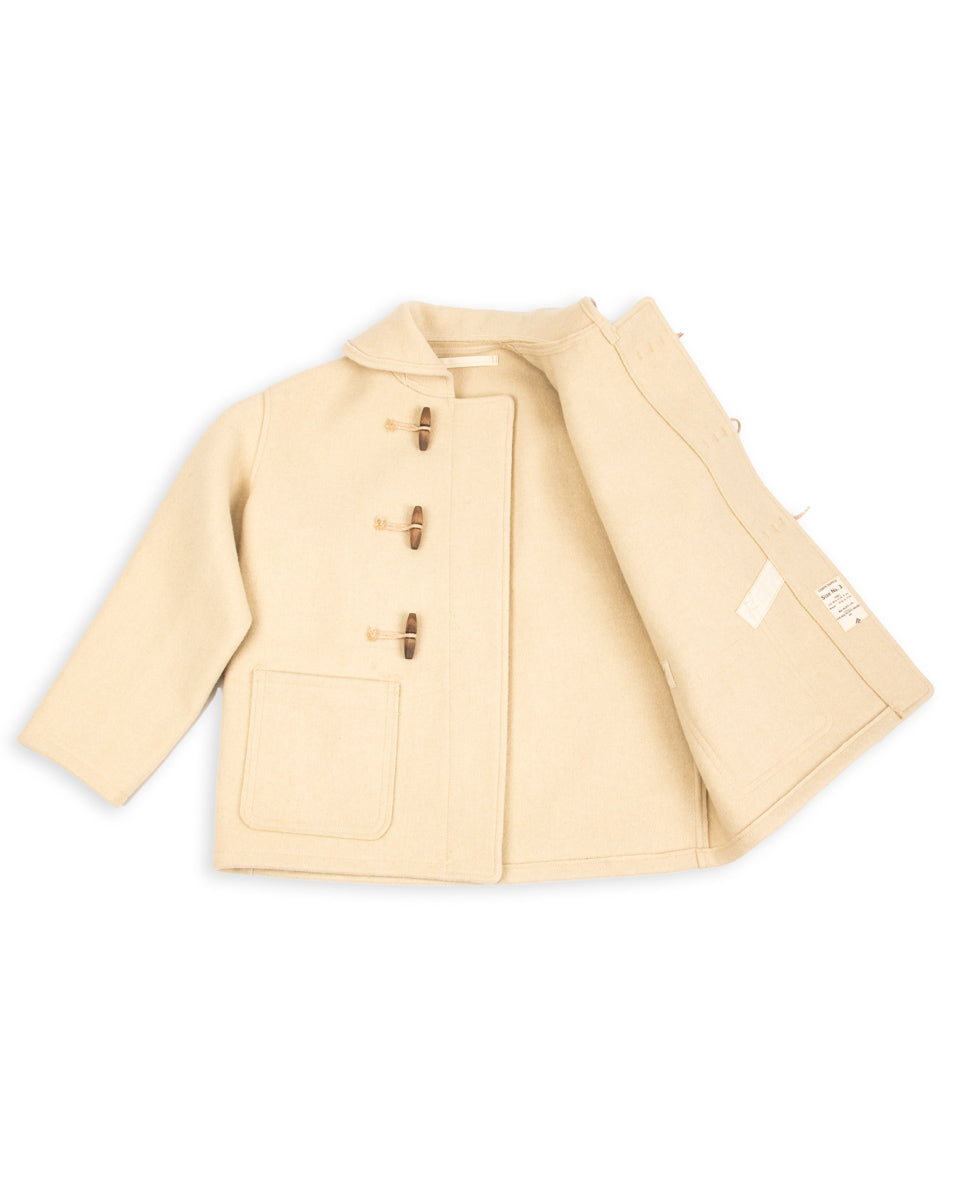 The Real McCoy's WWII British Fearnought Duffle Coat, ARP - Ecru - Standard & Strange