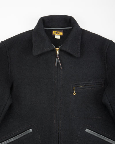 The Real McCoy's Wool Field Sports Jacket - Black - Standard & Strange
