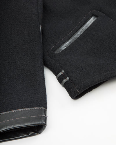 The Real McCoy's Wool Field Sports Jacket - Black - Standard & Strange