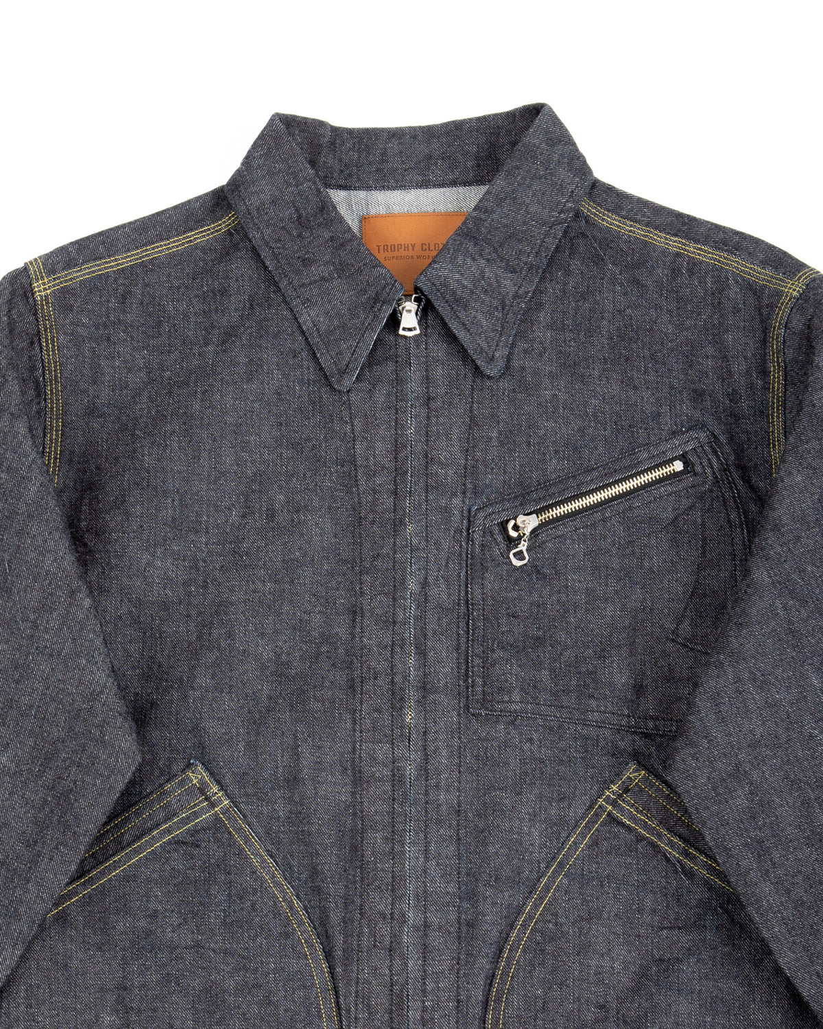 Trophy Clothing Lot.2406 Rancher Jacket - Indigo Left Hand Denim - Standard & Strange