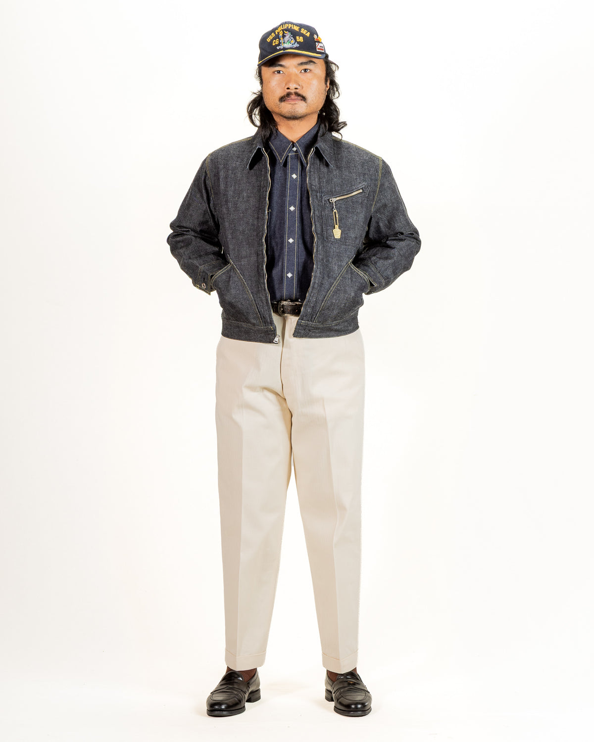 Trophy Clothing Lot.2406 Rancher Jacket - Indigo Left Hand Denim - Standard & Strange