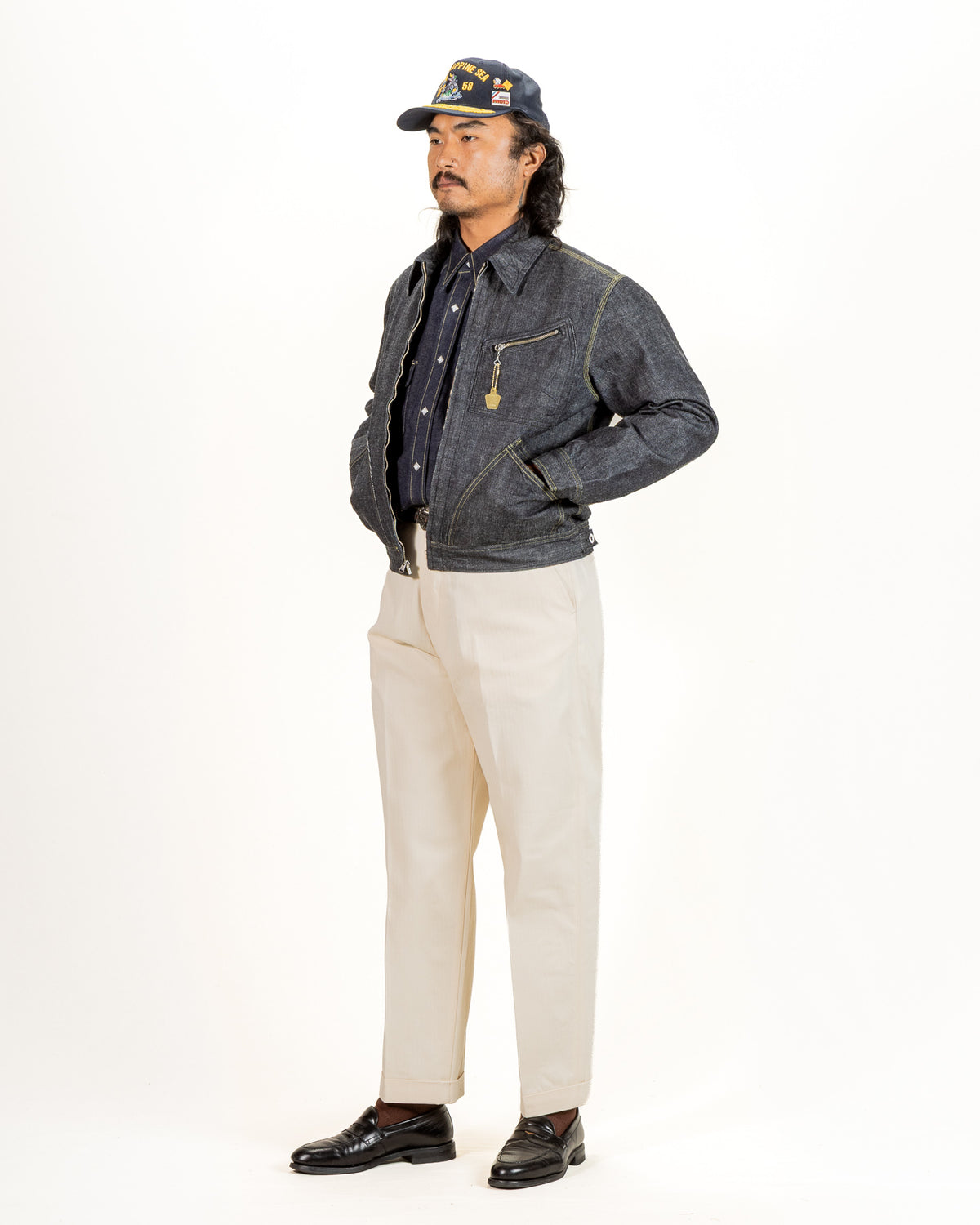 Trophy Clothing Lot.2406 Rancher Jacket - Indigo Left Hand Denim - Standard & Strange