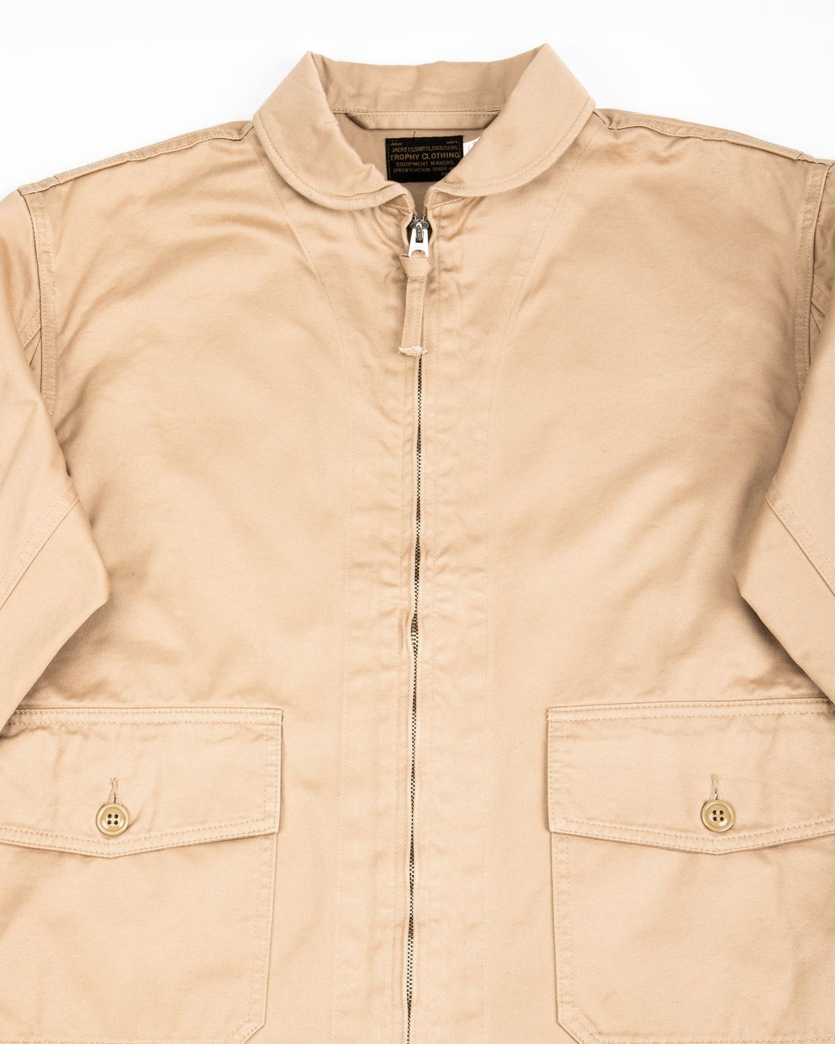 Trophy Clothing Summer Flight Jacket - Khaki - Standard & Strange
