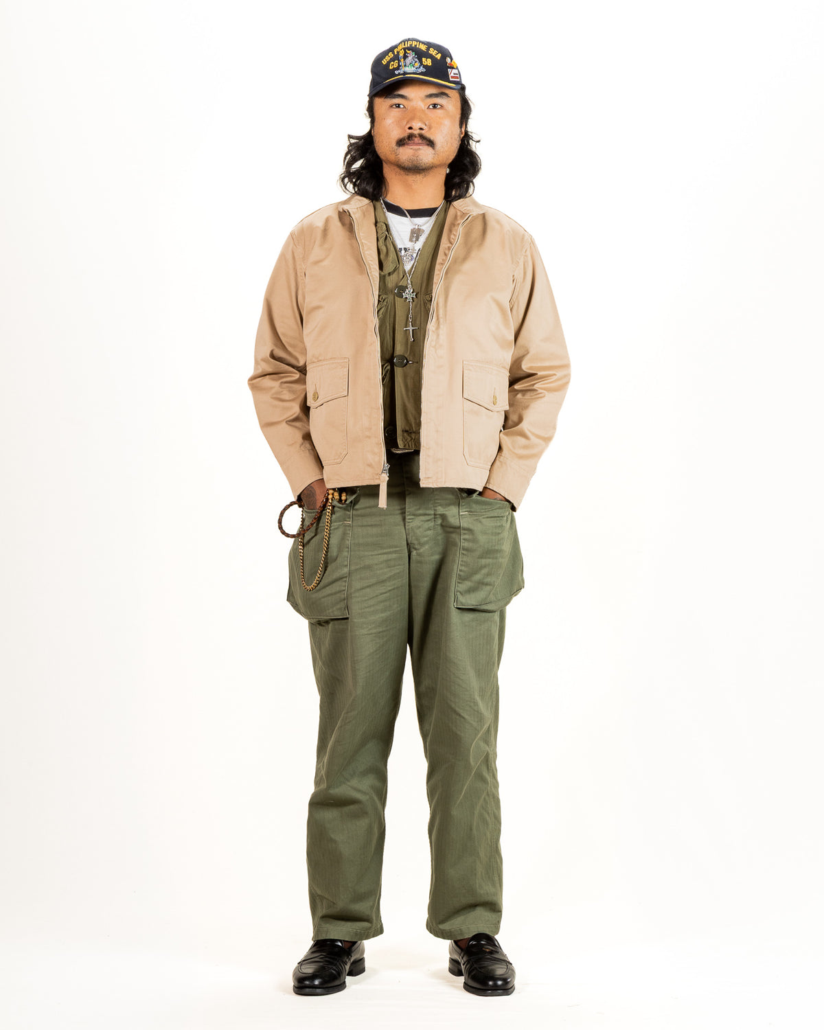 Trophy Clothing Summer Flight Jacket - Khaki - Standard & Strange