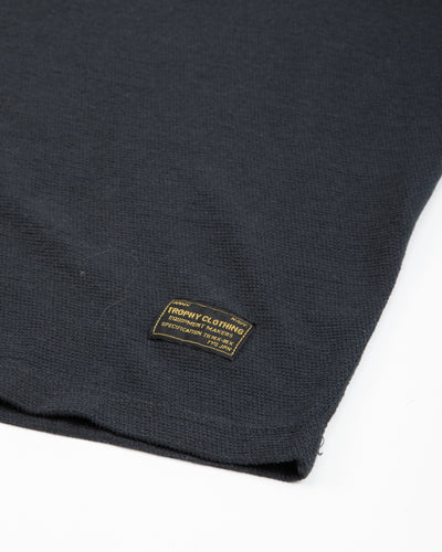 Trophy Clothing Utility Mil Henley S/S Tee - Charcoal - Standard & Strange