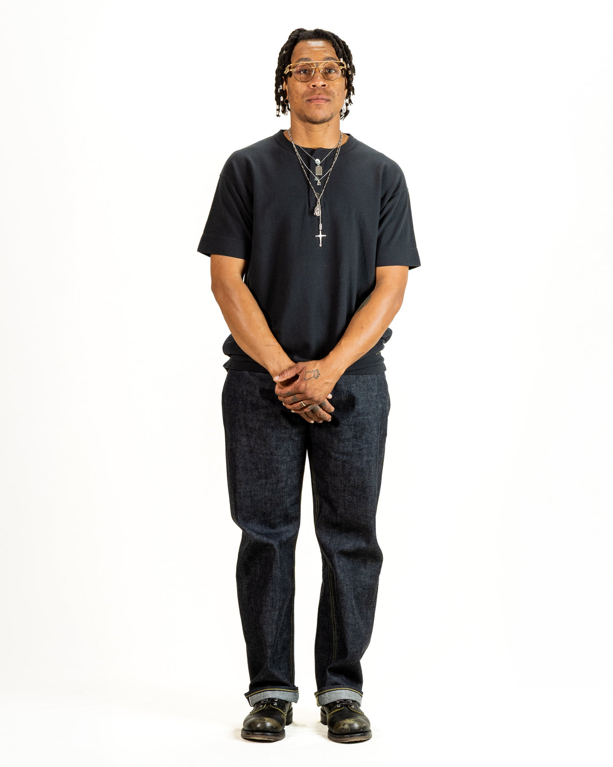 Trophy Clothing Utility Mil Henley S/S Tee - Charcoal - Standard & Strange