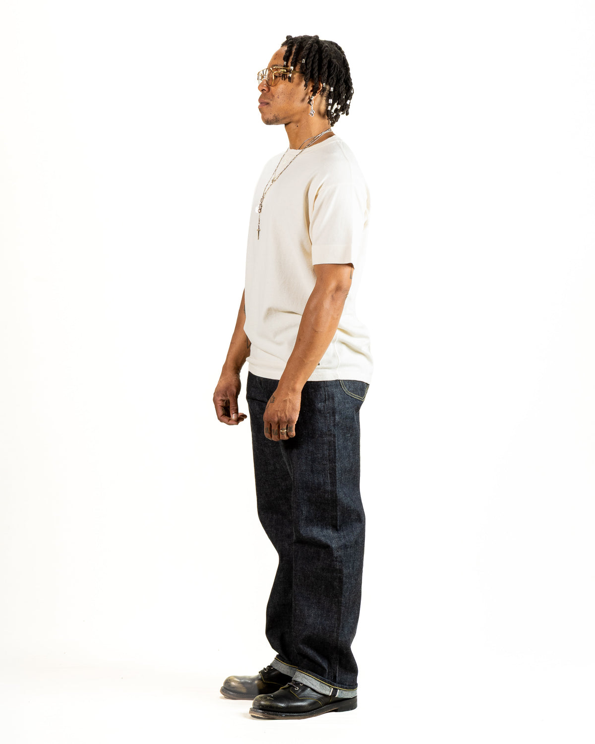 Trophy Clothing Utility Mil Henley S/S Tee - Natural - Standard & Strange
