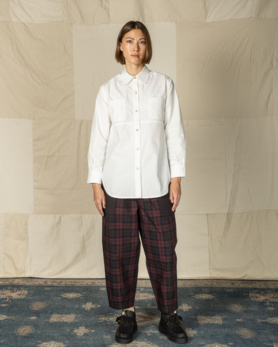 W'Menswear Crew Shirt - Off-White - Standard & Strange