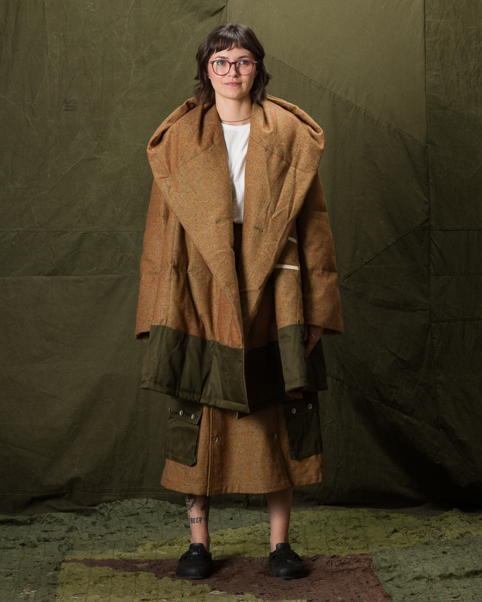 W'Menswear Duffle Coat - Brown - Standard & Strange