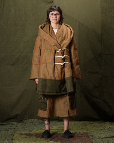 W'Menswear Duffle Coat - Brown - Standard & Strange