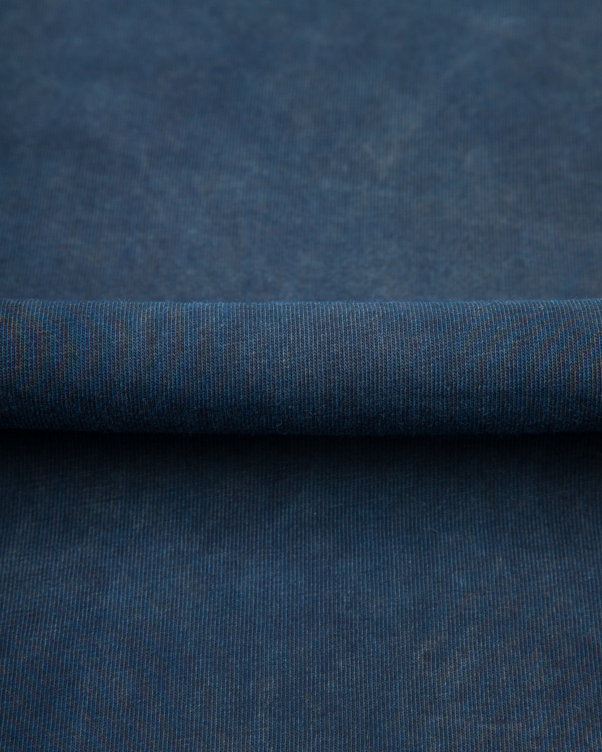 W'Menswear Gas Station Tee - Indigo/Ebony Heavy Jersey - Standard & Strange