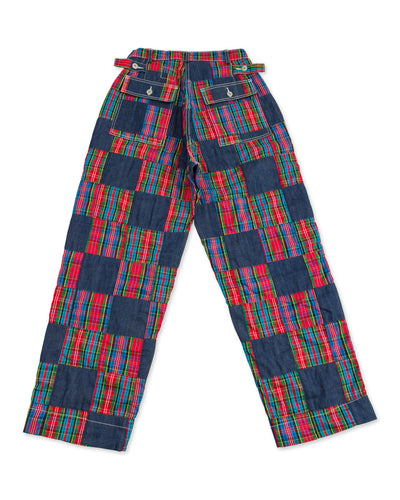 W'Menswear Limited Edition Unisex Freedom Flight Trouser - Multi - Standard & Strange