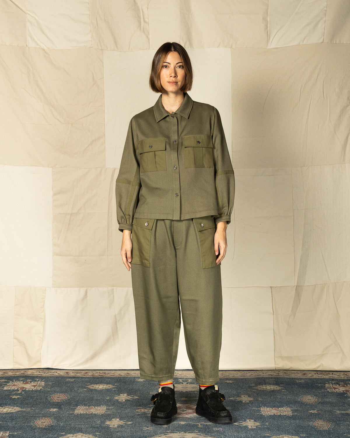 W'Menswear Maggie Pants - Green - Standard & Strange