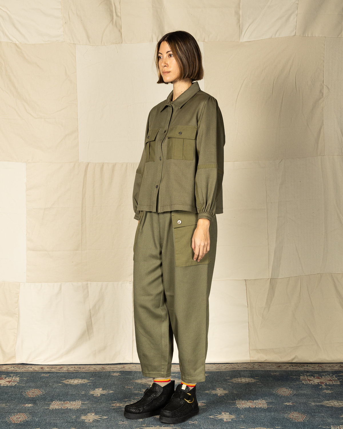 W'Menswear Maggie Pants - Green - Standard & Strange