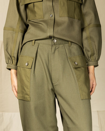 W'Menswear Maggie Pants - Green - Standard & Strange