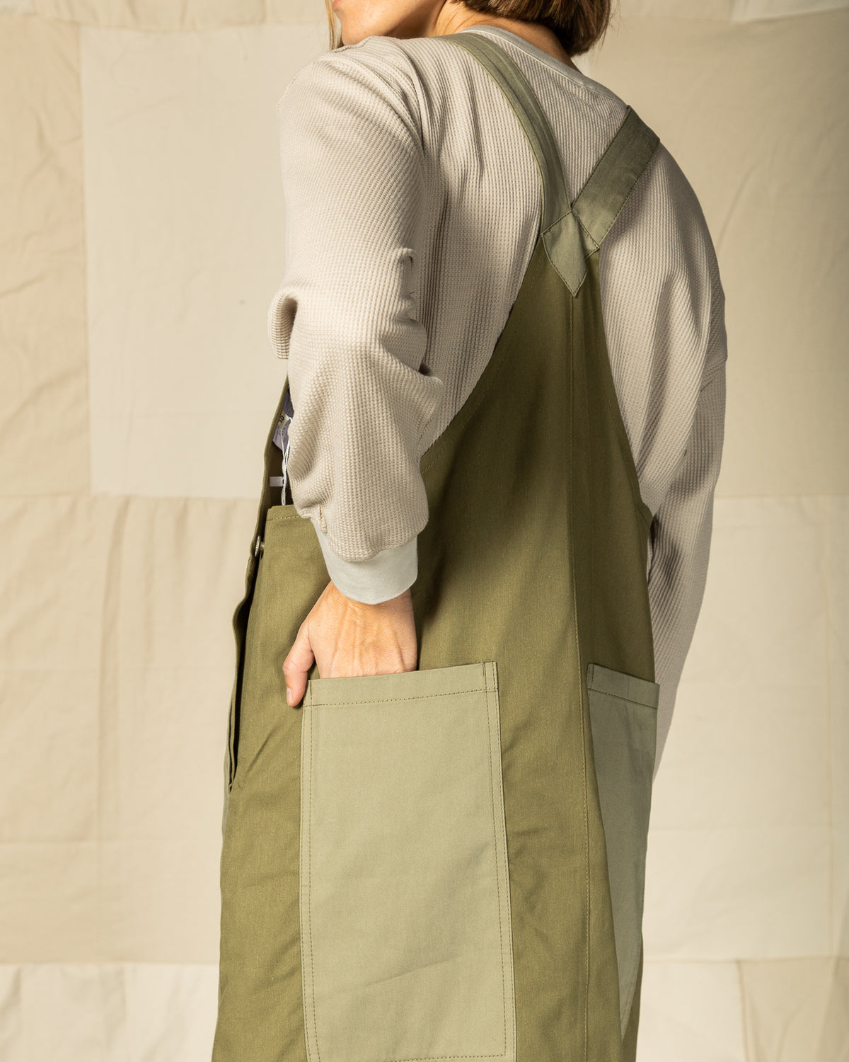 W'Menswear Para Dungaree - Green - Standard & Strange