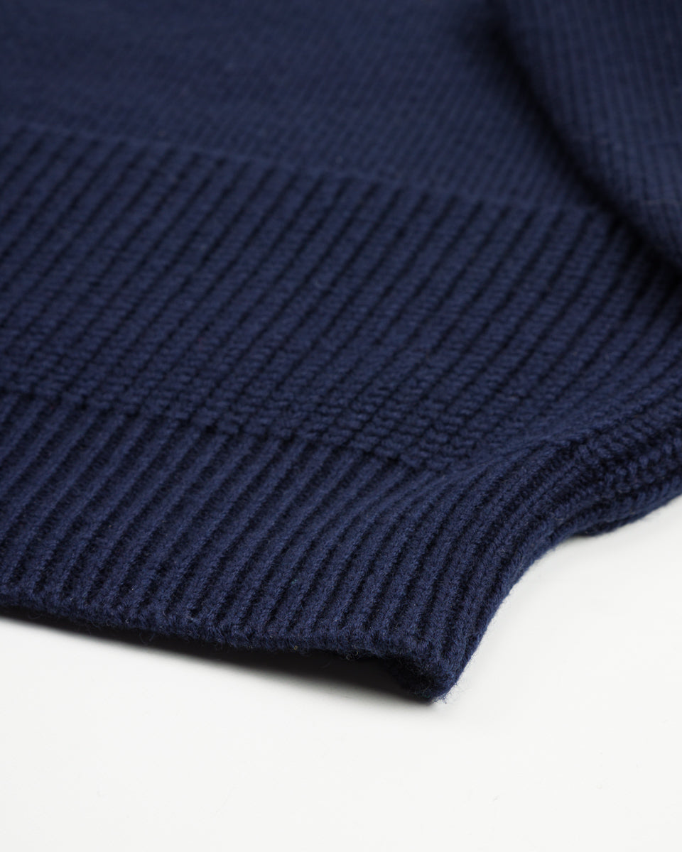 W'Menswear Track Sweater - Navy - Standard & Strange