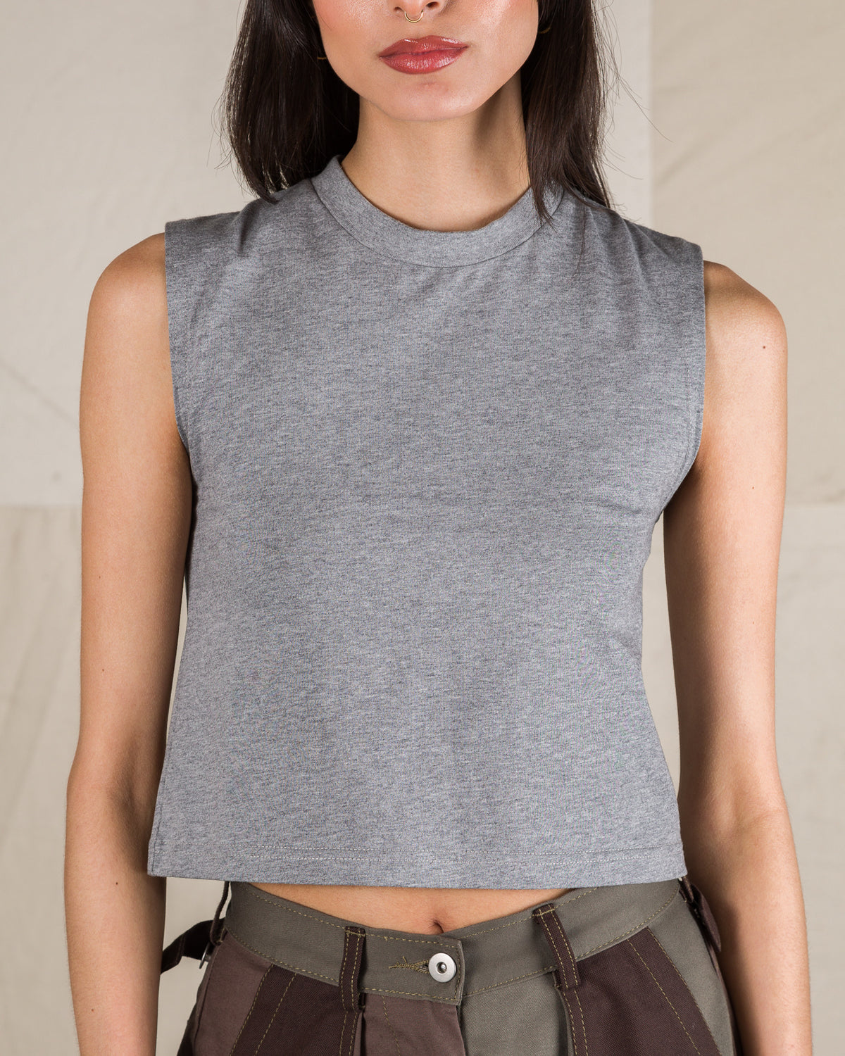 W'Menswear W'mens Tank - Grey - Standard & Strange