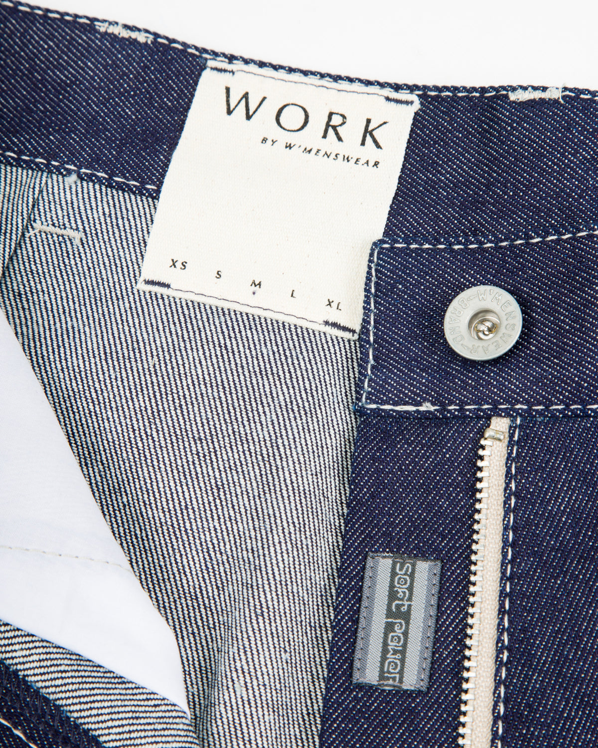 W'Menswear Wendy Trouser - Natural Indigo - Standard & Strange