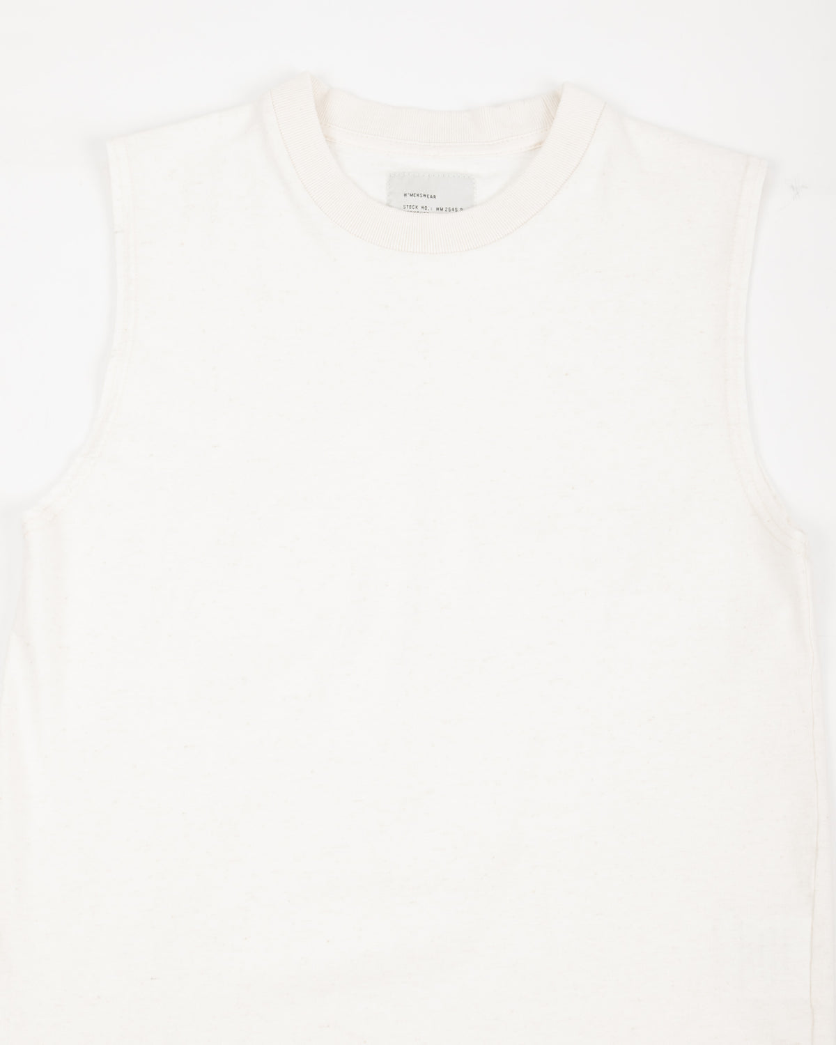 W'Menswear W'mens Tank - Natural Cotton/Hemp - Standard & Strange
