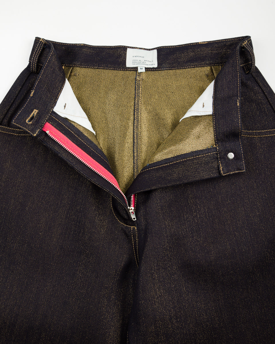 W'Menswear Wendy Trouser - Indigo/Gold - Standard & Strange