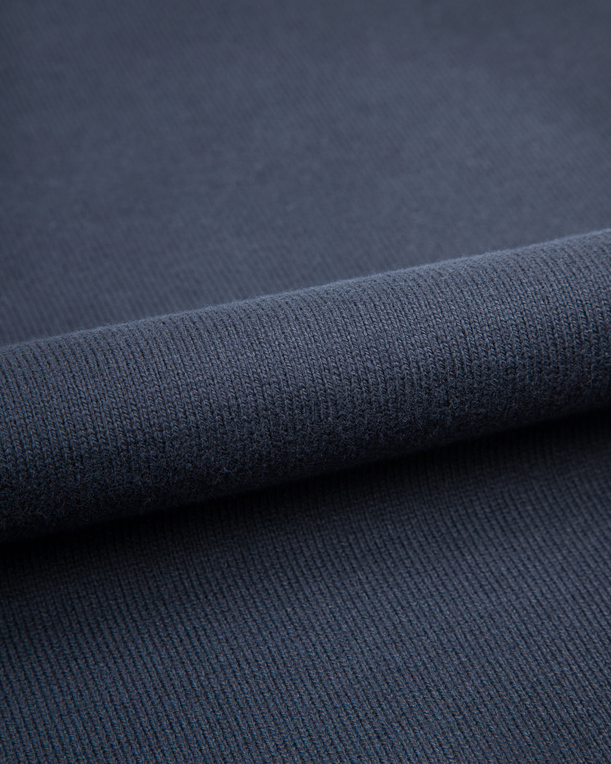 Wonder Looper Double Heavyweight Crewneck T-shirt - Navy - Standard & Strange